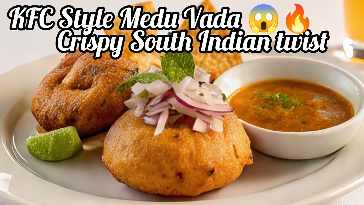 KFC Style Medu Vada Recipe!Crispy and juicy Restaurant Style 😍 Tricks &Tips 