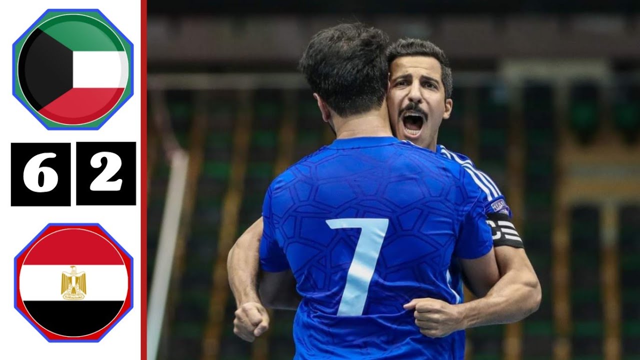 kuwait vs egypt 6-2 || futsal arab cup 2023