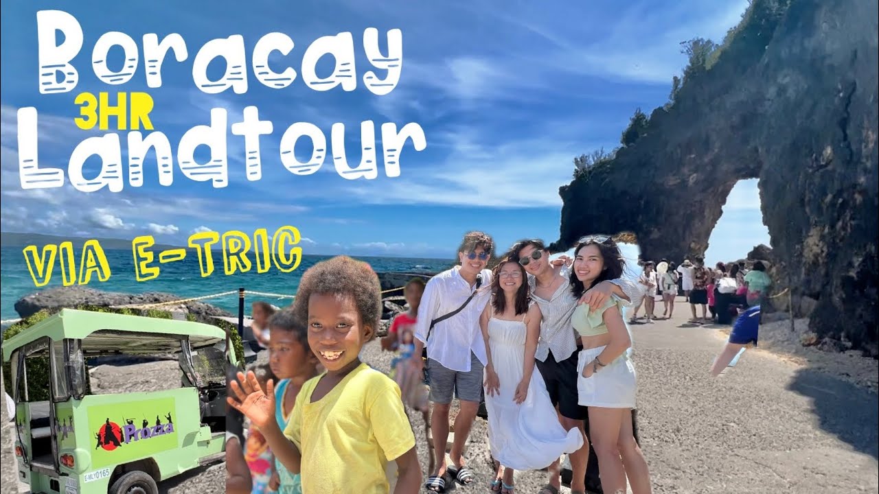 Boracay Land tour via E-Tric DIY tipid transfer to airport #keyhole #ativillage #willysrok