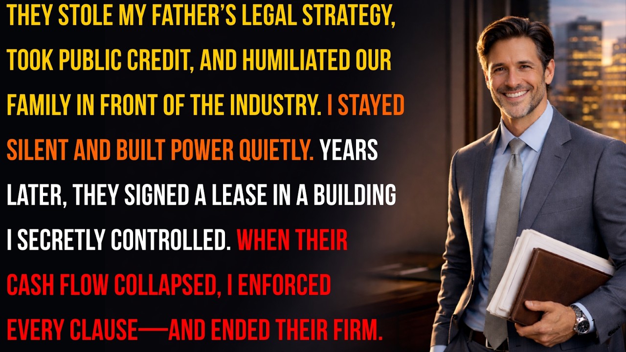 They Stole My Father’s Strategy and Humiliated Him — Years Later, I Owned Their Building
