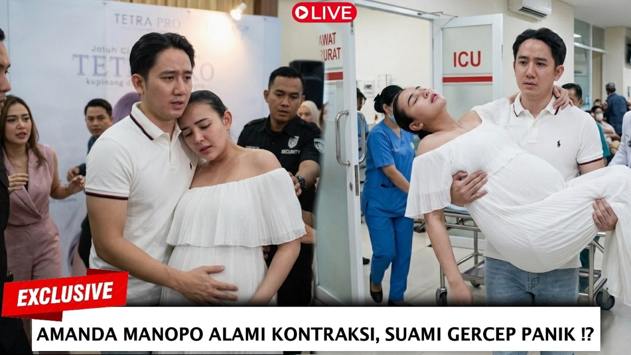 BREAKING NEWS- AMANDA MANOPO ALAMI KONTRAKSI HEBAT SAAT SYUTING, SUAMINYA GERCEP PANIK