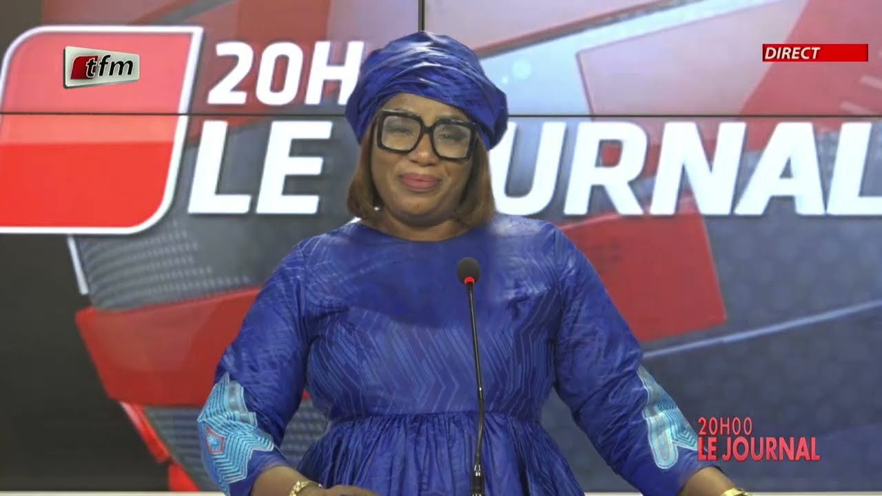 JT Français 20h du 16 Février 2025 présenté par Ndeye Fatou Niang