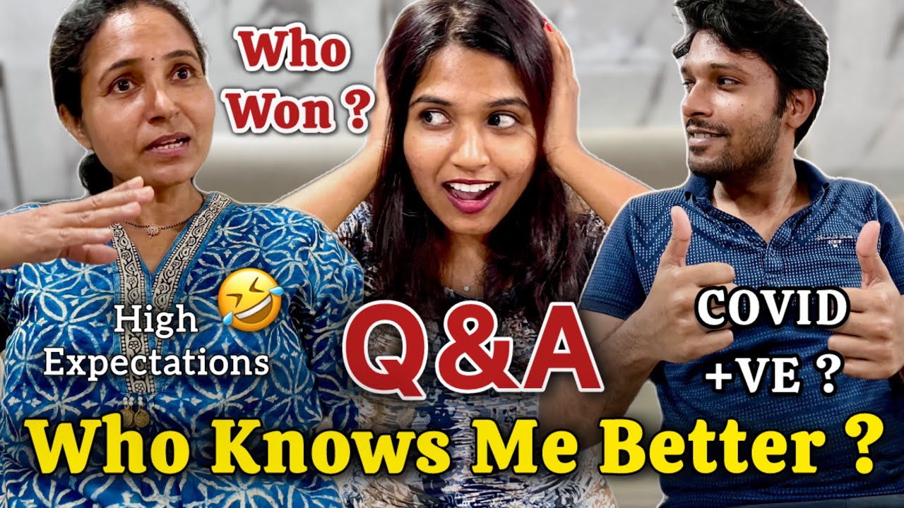 Covid +ve ?🥲|| Who Knows Me Better 😍|| High Expectations 😭 #youtube #challenge #kannada #fun 