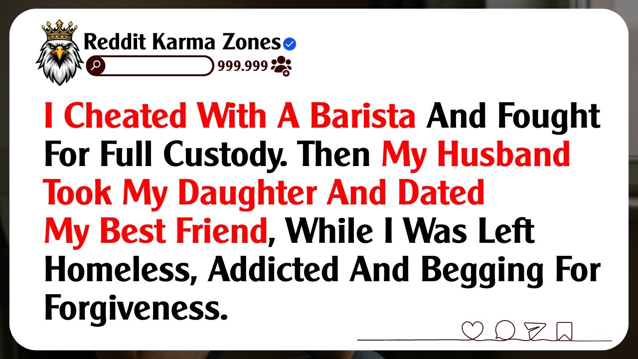 I Cheated With A Barista And Fought For Full Custody. Then My Husband Took My Daughter And Dated...