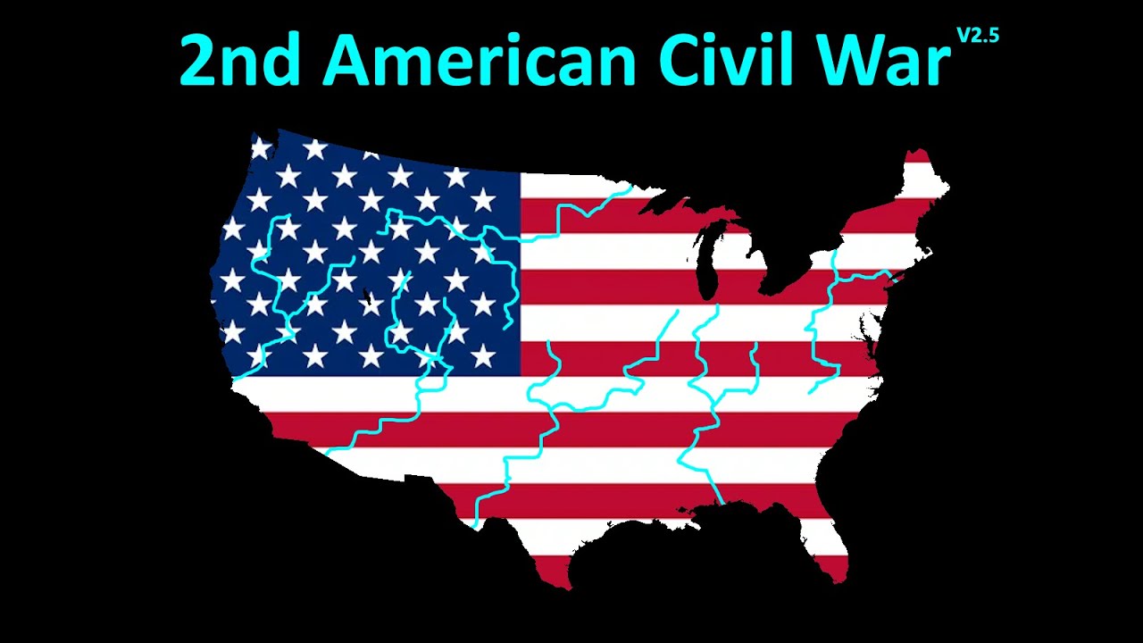 HOI4 Modern Day Second American Civil War Outcomes V2.5 (Custom Super Events)