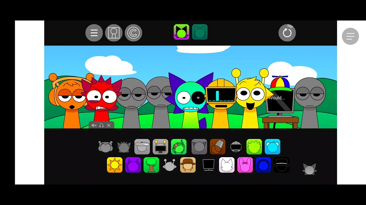 sprunki music video: Game over