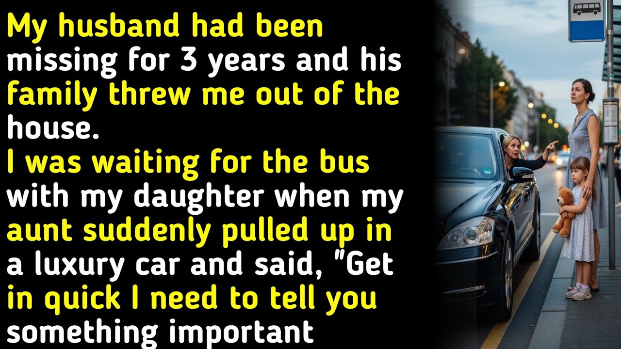 My husband had been missing for 3 years and his family threw me out of the house.I was waiting fo...