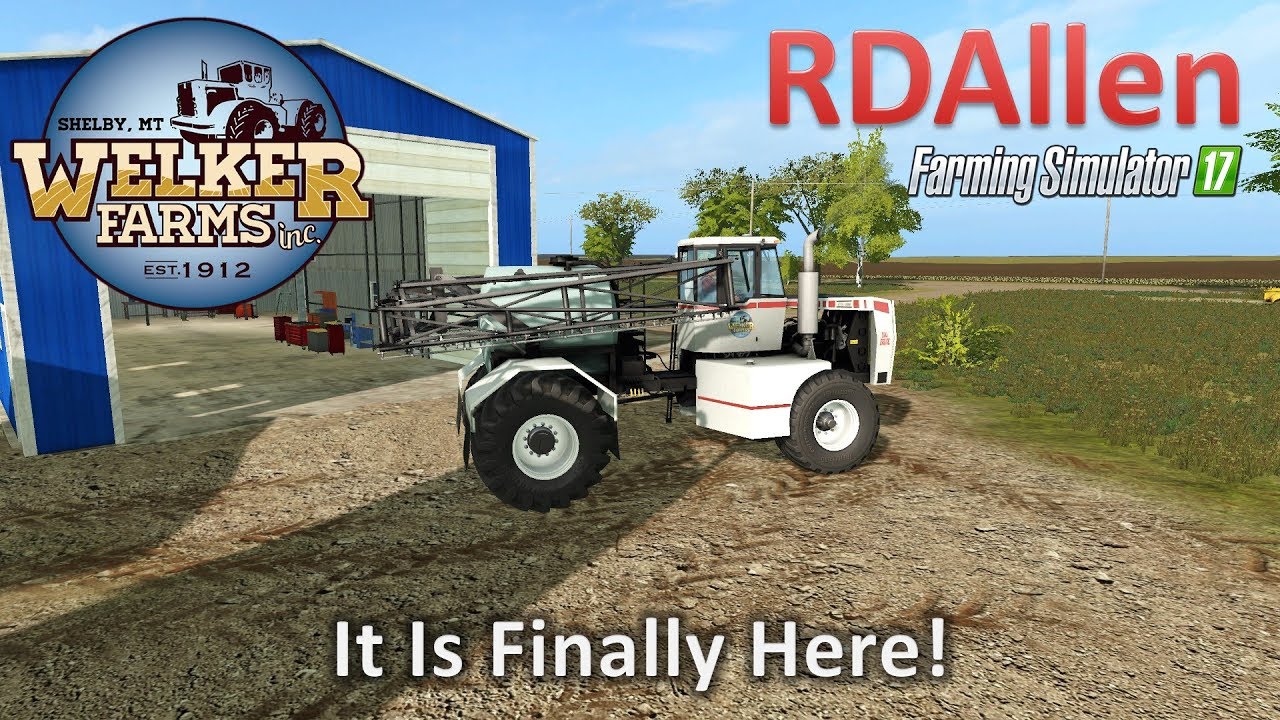 It Is Finally Here!  Welker's Farm! - Farming Simulator 17