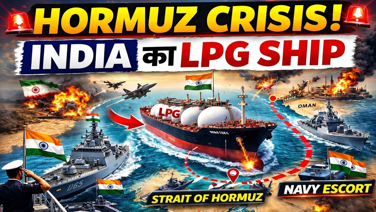 India का LPG Ship कैसे बचा? 😳 Hormuz Crisis