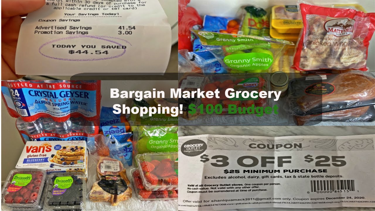 Bargain Market Grocery Shopping | $100 Budget | SAVING WITH SHANIQUA