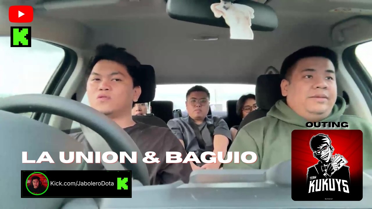 LA UNION & BAGUIO OUTING WITH KUKUYS #KUKUYSONTOP  #jabolerodota