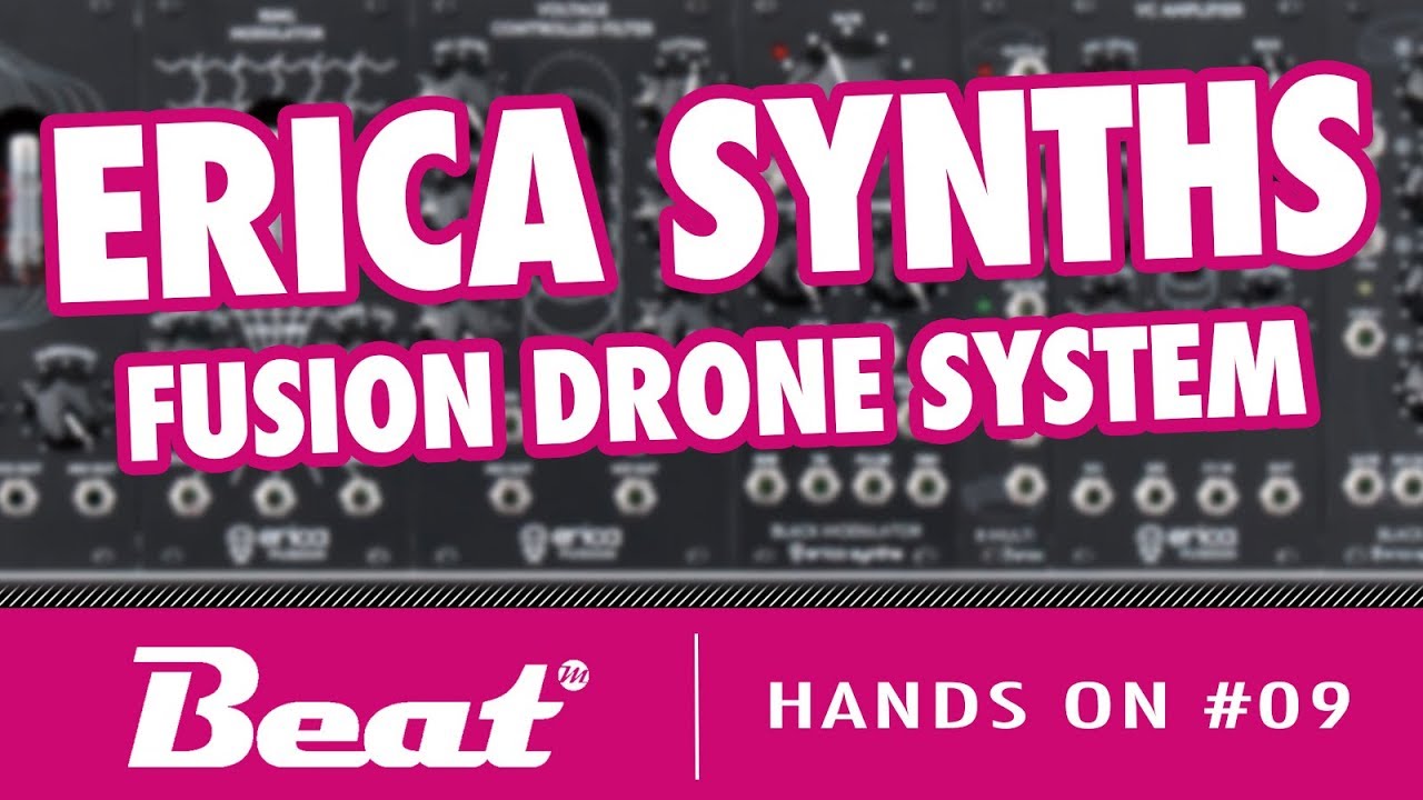 Erica Synths Fusion Drone System Sound Demo - Modularsystem mit Röhren / with Tubes | Hands On #09