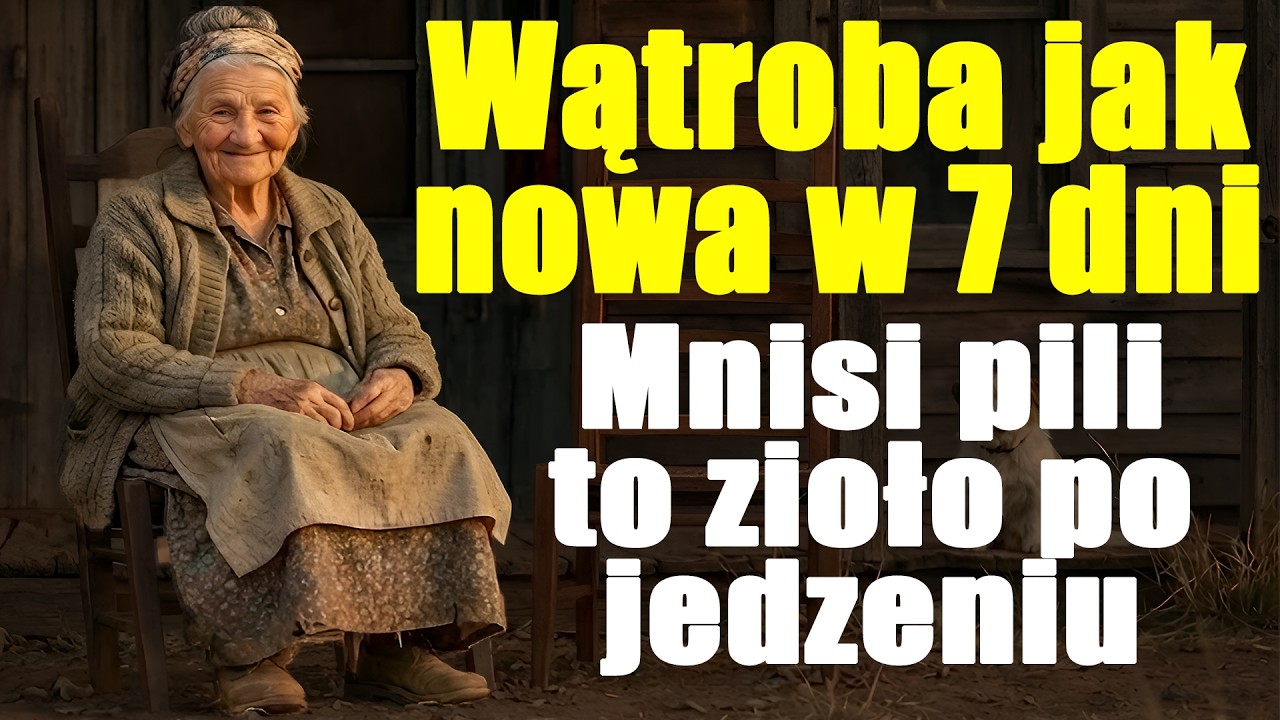 Wątroba jak nowa w 7 dni! Mnisi pili to zioło po jedzeniu!