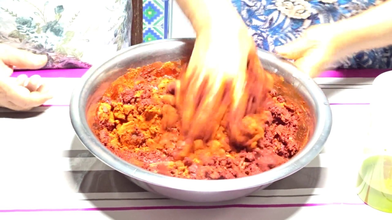 - HAROUS GABES طريقة عمل هروس حار المطوية  فى المنزل @Cuisinetunisiennezakia