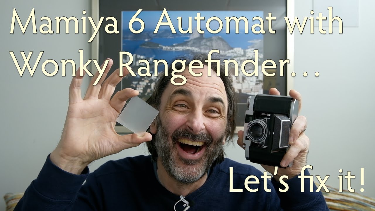 Let's fix the wonky rangefinder in the Mamiya 6 Automat!