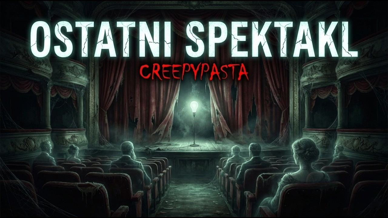 Ostatni Spektakl | Straszna historia o nawiedzonym teatrze Creepypasta PL