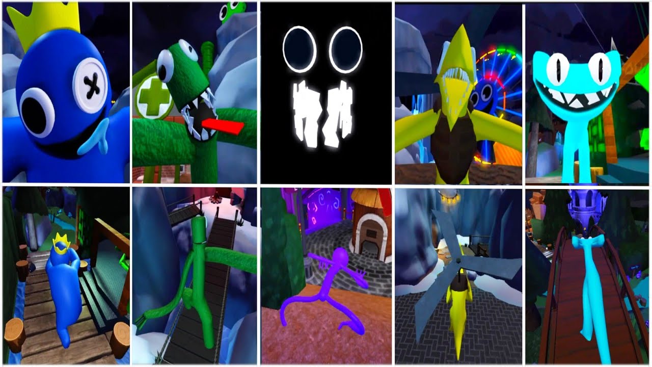 What If I Become Every Monster In RainbowFriends 2 Monster Vs Character In All ViewJumpscares 😱