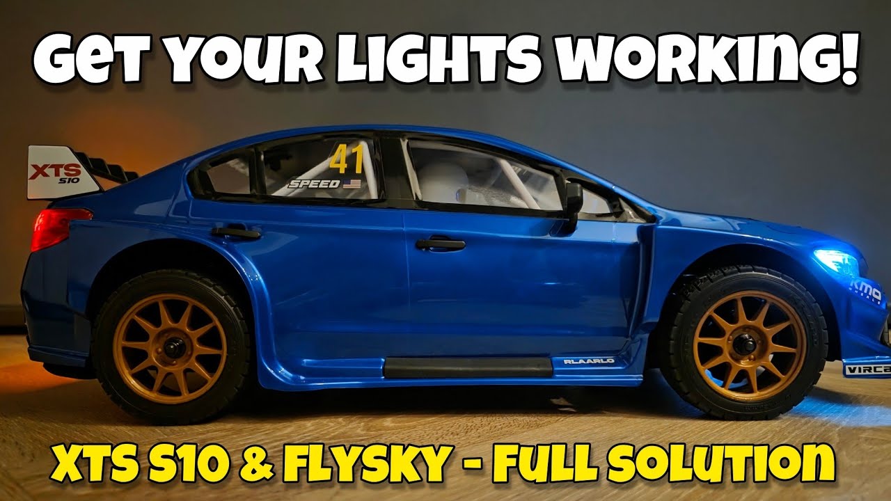 💡КОМПЛЕКСНОЕ РЕШЕНИЕ: Подсветка для XTS S10 с Flysky Noble NB4+ #Rlaarlo #XTSS10 #Flysky #Lights