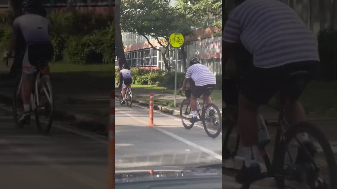 Traversing the bike lanes of C5