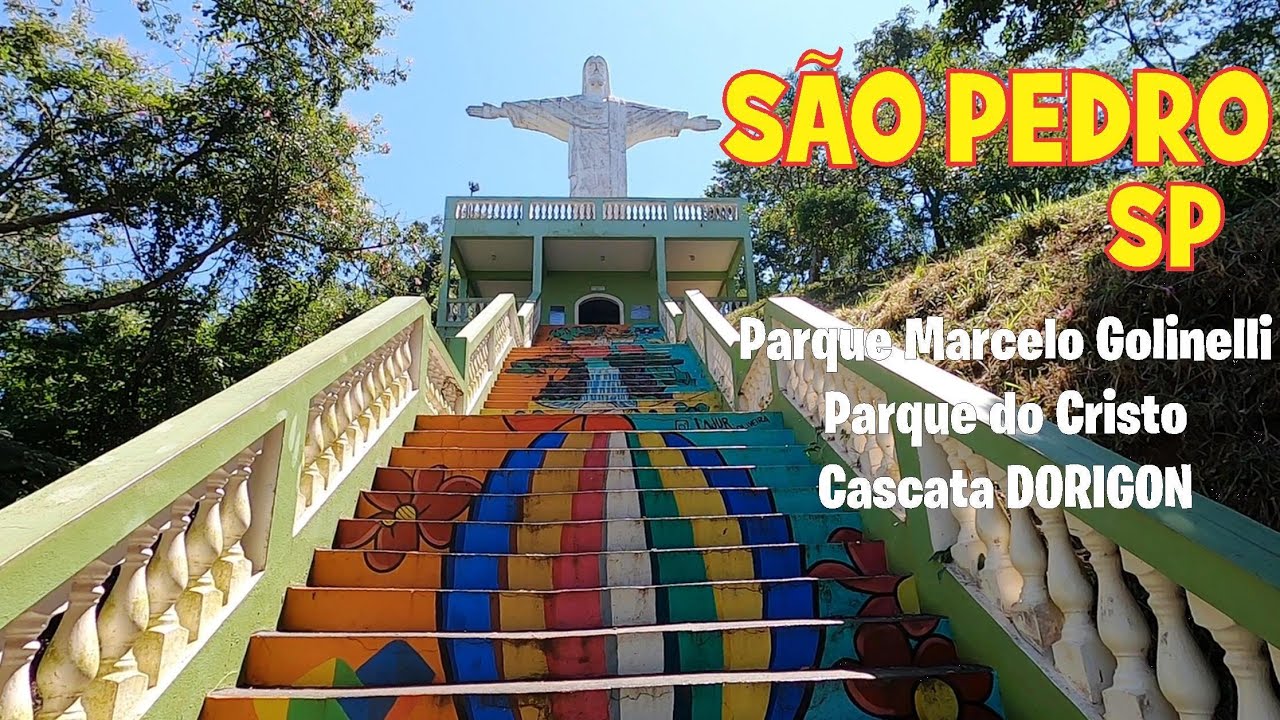 SÃO PEDRO / SP - Parque Marcelo Golinelli - Cascata DORIGON - Parque do Cristo . (AURELIANO ESTEVES)