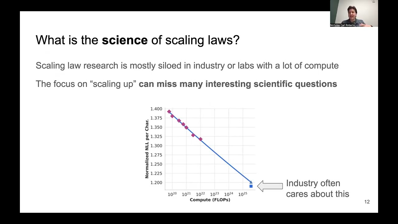 Compute Optimal Scaling of Skills: Knowledge vs Reasoning | Nicholas Roberts