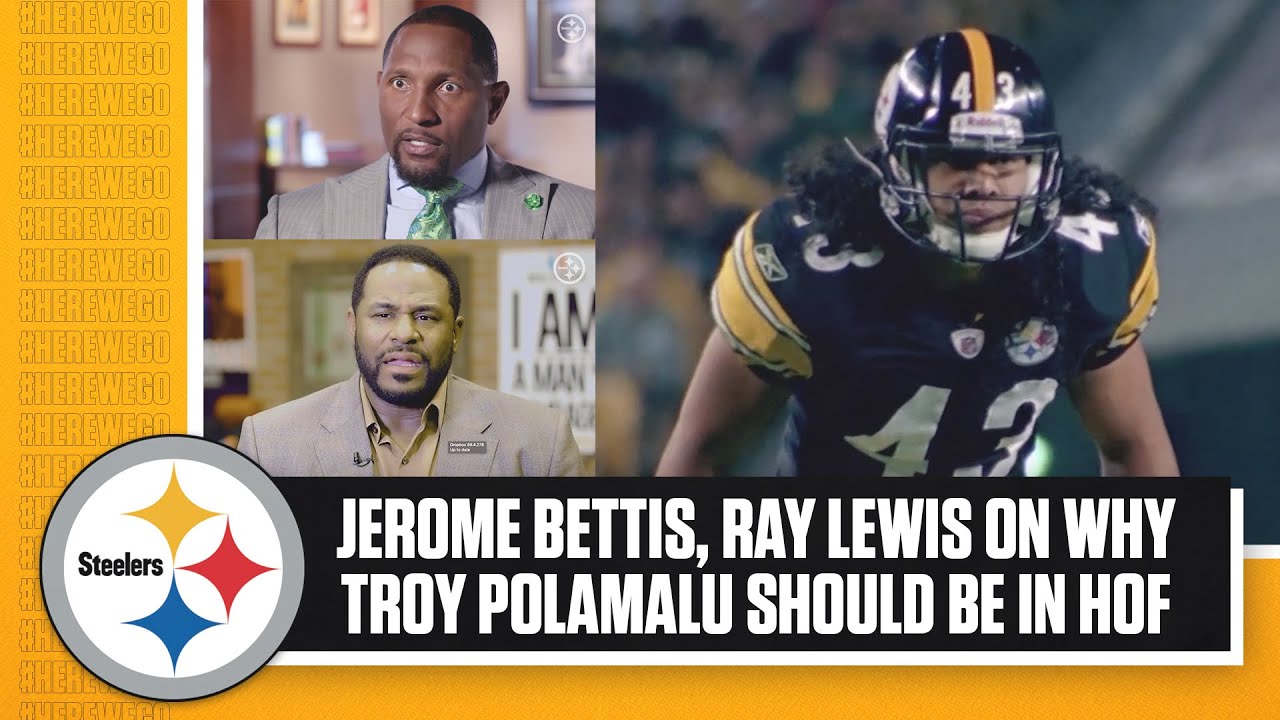 Jerome Bettis, Ray Lewis on Troy Polamalu | Polamalu was 
