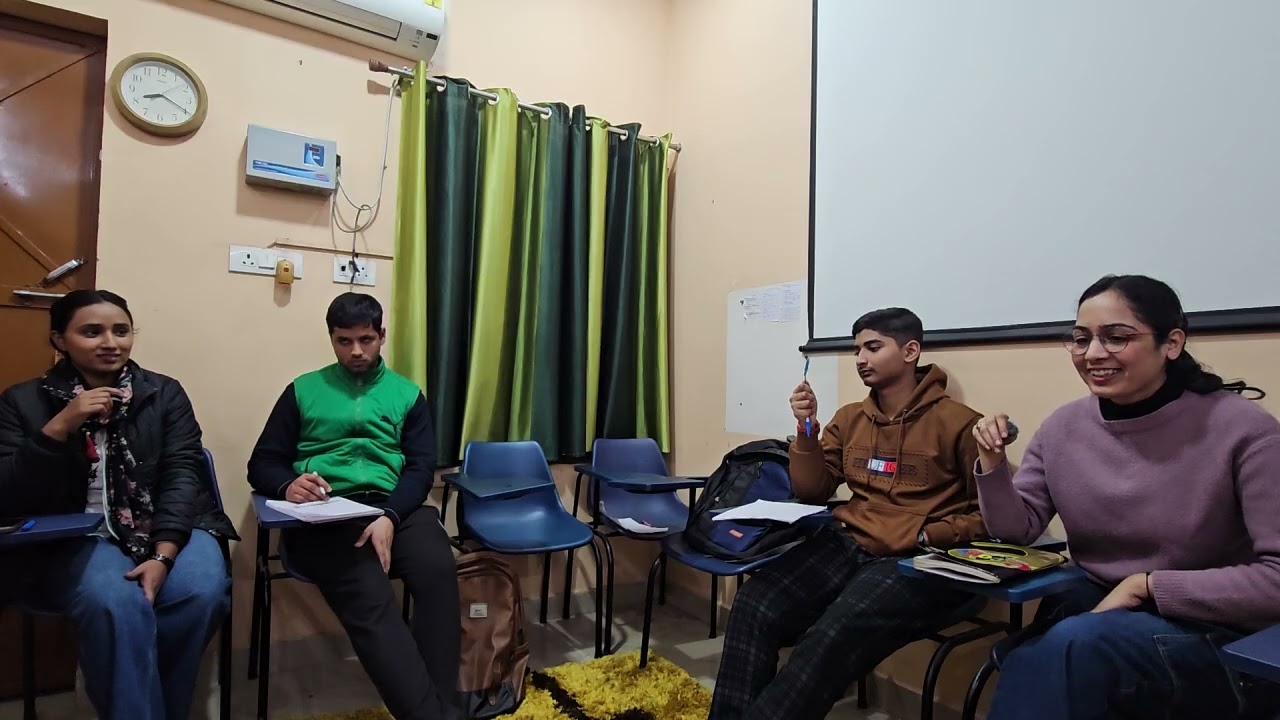 Group Discussion about multiple topics