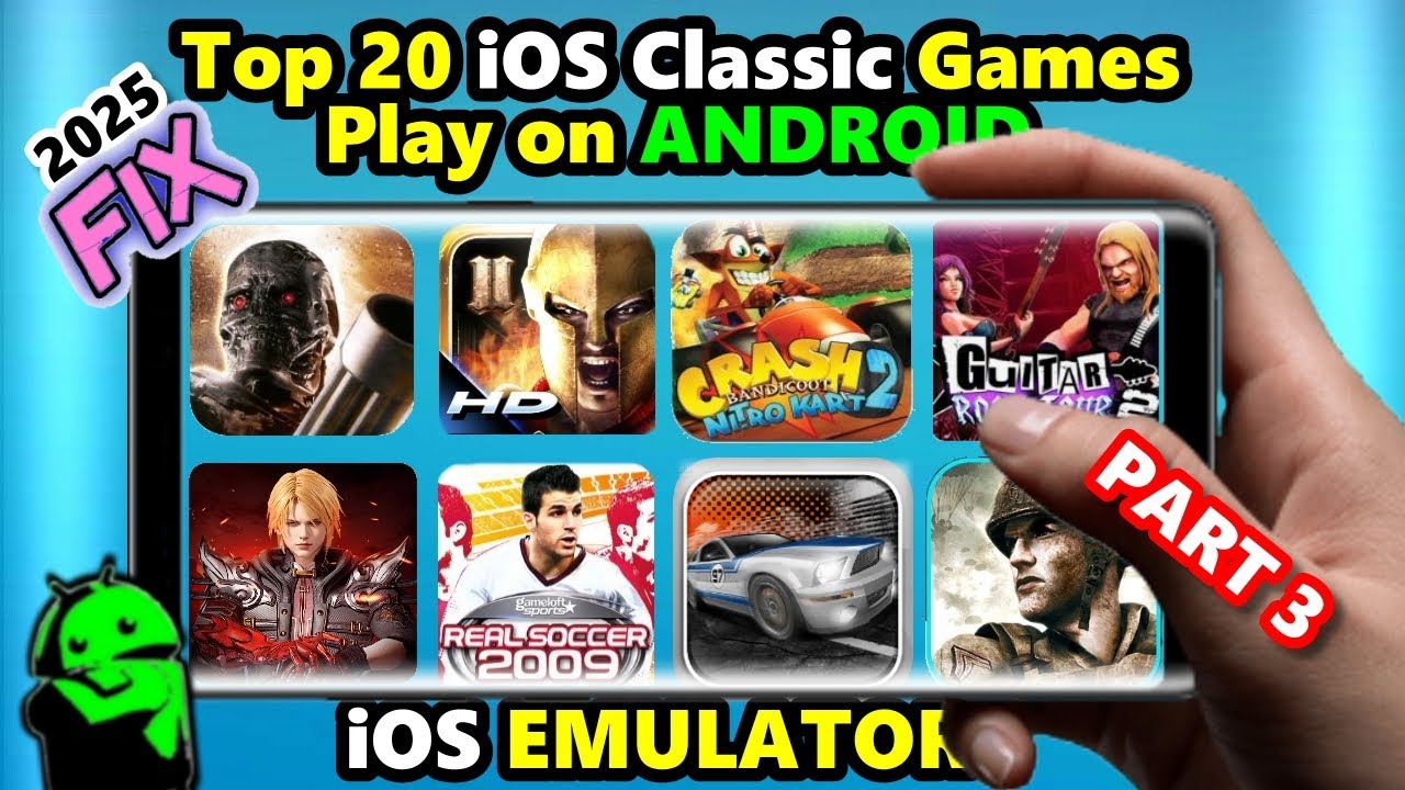[ЧАСТЬ 3] Играйте в 20 классических игр iOS на Android — эмулятор touchHLE в 2025 году