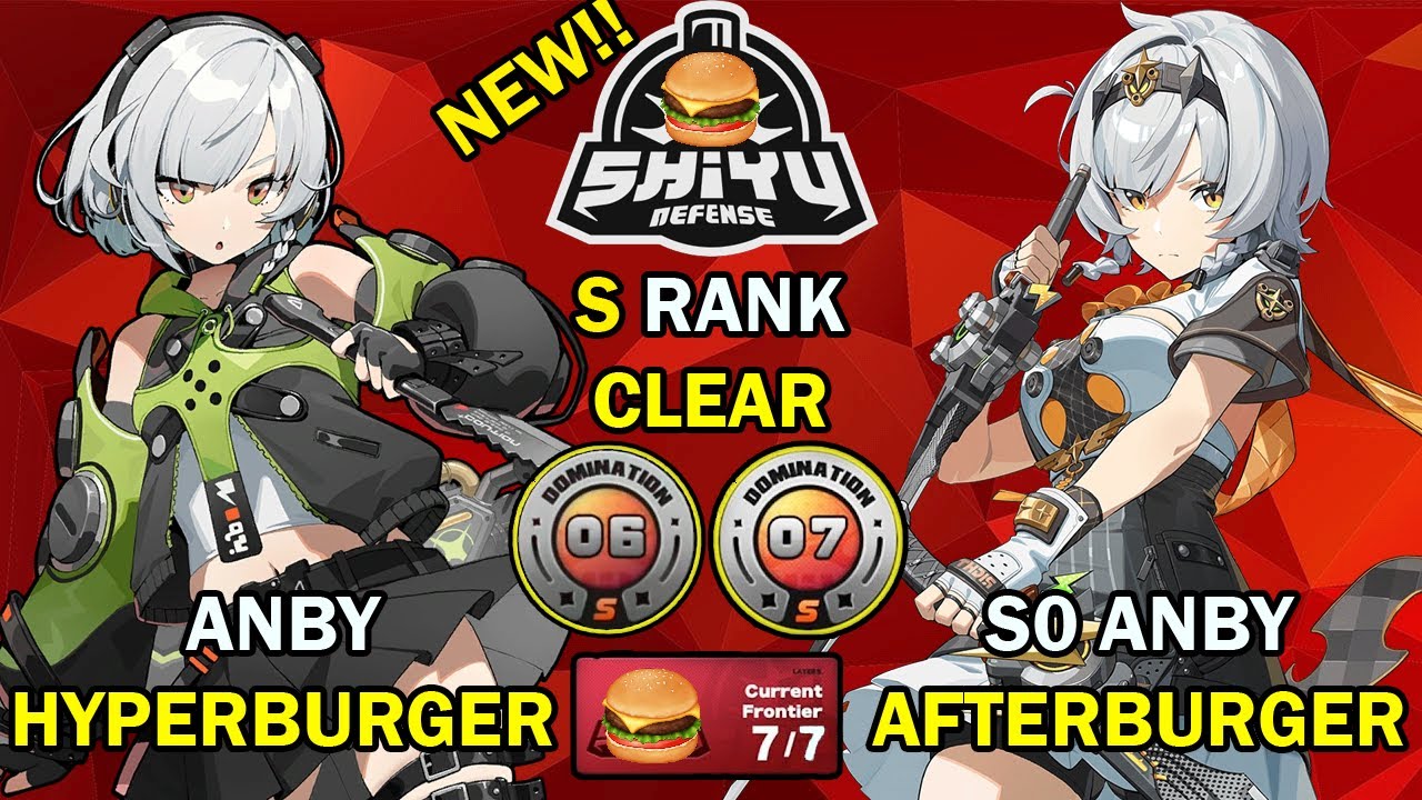 НОВАЯ защита Шию | Анби и S0 Анби! | 🍔 Узел 6-7 S Clear | Zenless Zone Zero ZZZ 2.3