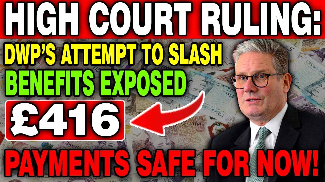 Breaking: High Court Ruling Exposes DWP's Attempt to Cut Benefits &ndash; &pound;416 Payments Secure for Now!