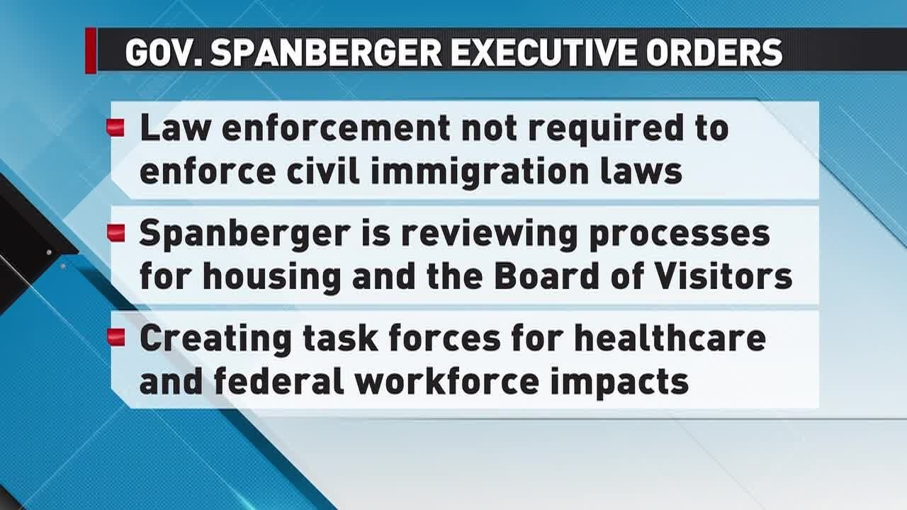Governor Spanberger Signs 10 Executive Orders in First Day of Office