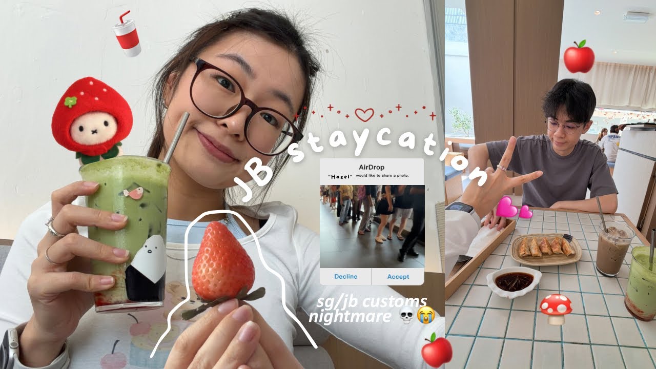 a v chaotic jb staycaytion vlog💌: customs chaos, dubai chewy cookies🍪ɞ‧｡⋆,sephora and miffy 🐰haul