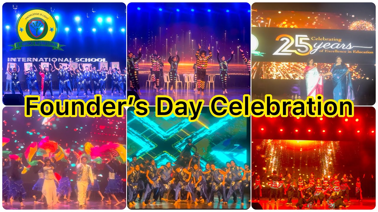 Celebrating 25 Years of Excellence: C P Goenka International School Founder's Day | Shiamak Davar 