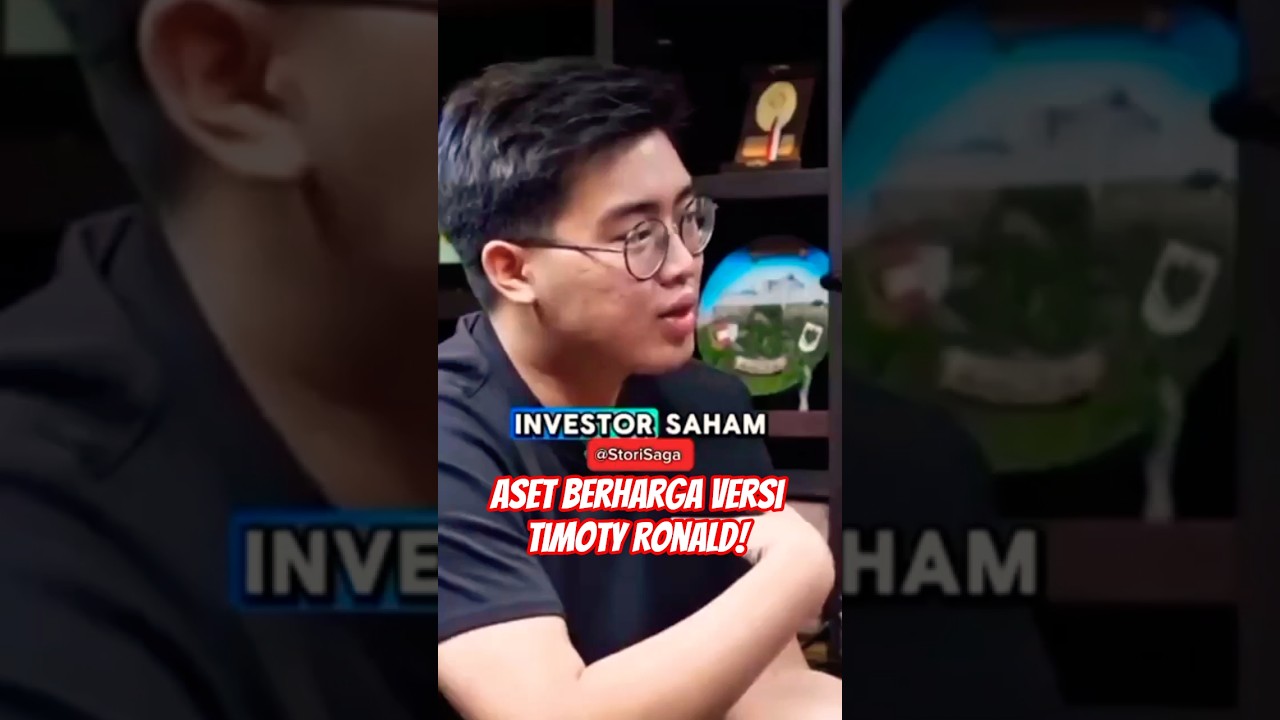 Timoty Ronald! Uang di Bank Menyusut! Cari Aset yang Naik Nilai! #news #StoriSaga #short