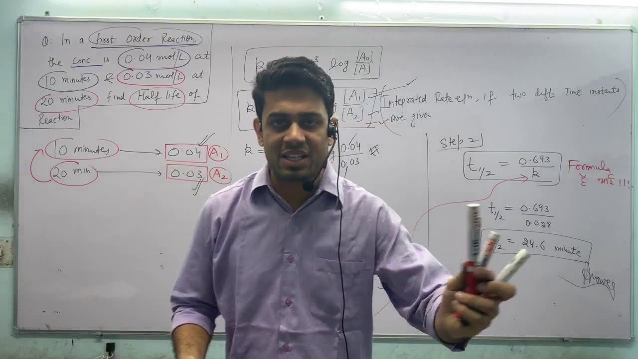 Chemical Kinetics Topic:Elementary,Complex reaction,Mechanism of reaction,Molecularity Lecture 09