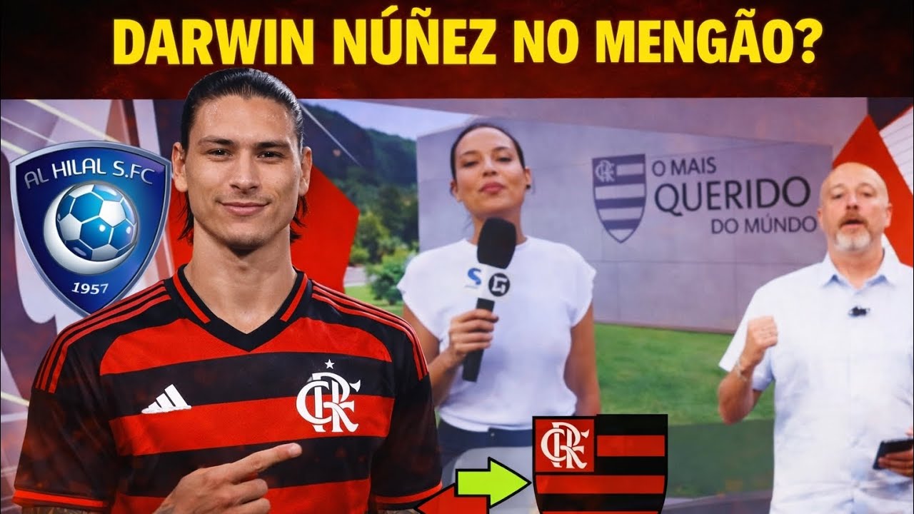 Darwin Núñez e flamengo !!( tentam chegar a um acordo!)