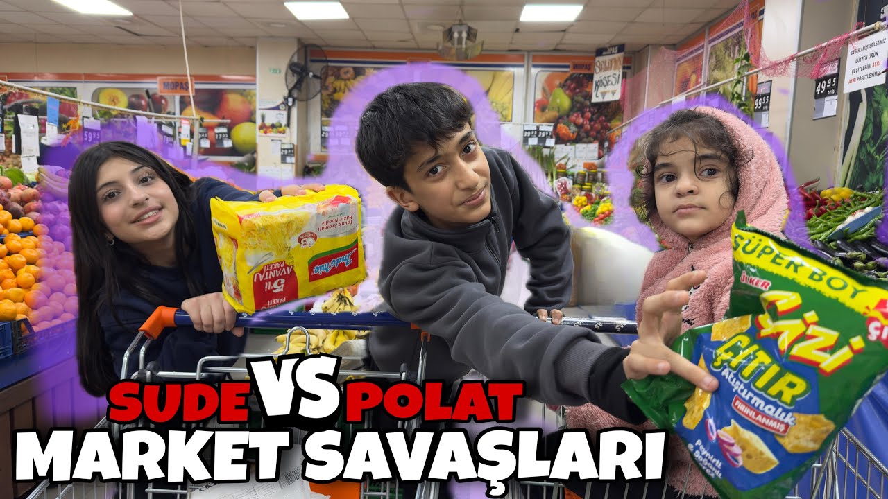 SUDE VS POLAT MARKET SAVAŞLARI #17 BÜYÜK KAPIŞMA @SudeBirinci41 