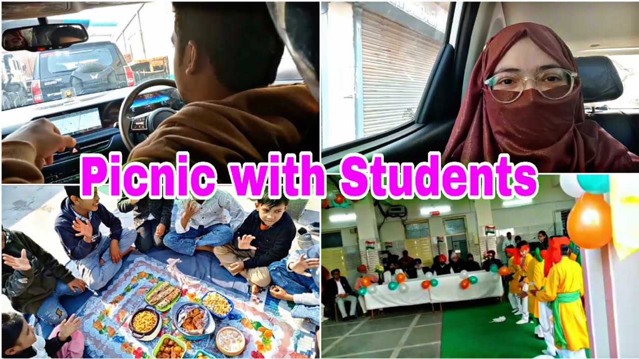 26 January 🇮🇳 | Picnic🧺 | Khala ke Ghar | 26 January | Making Cake 🎂 | Iftaar | Roza | Cousins 
