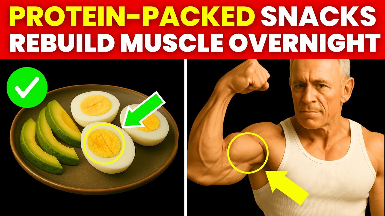SENIORS: 8 Protein-Rich Snacks to Rebuild Muscle After 60 &ndash; Zero Exercise Needed