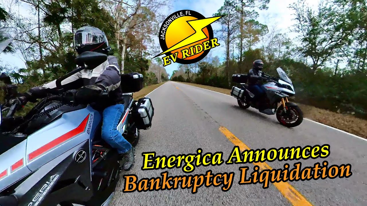 EV Motorcycle Brand Energica Annouces Bankruptcy