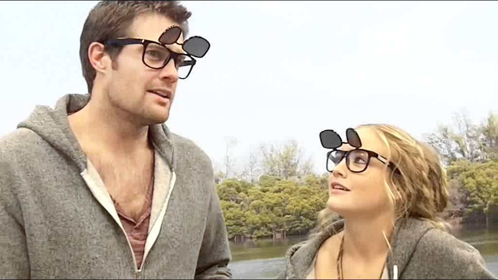 THE FINDER stars Geoff Stults & Maddie Hasson talk from the set in 2012 & teach me about oceans.