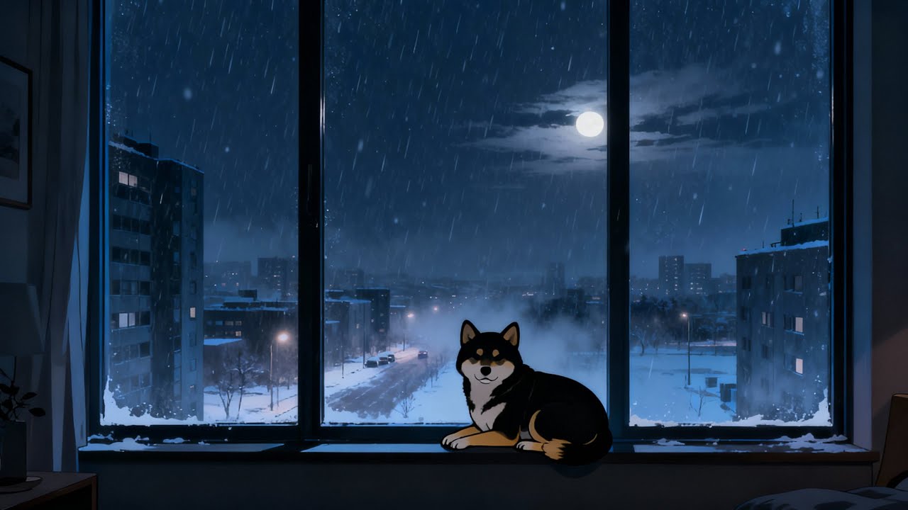 moonlight & lonely rain — late night chill lofi • ep.4