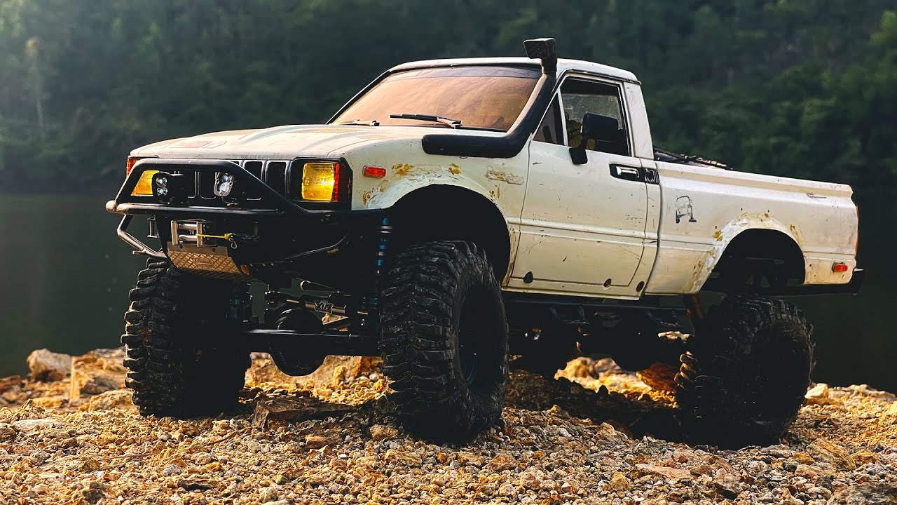 Rc Crawler RC4WD Toyota Hilux - Tf2 / Off-road Driving 4x4 Rc Car @e3s-rc