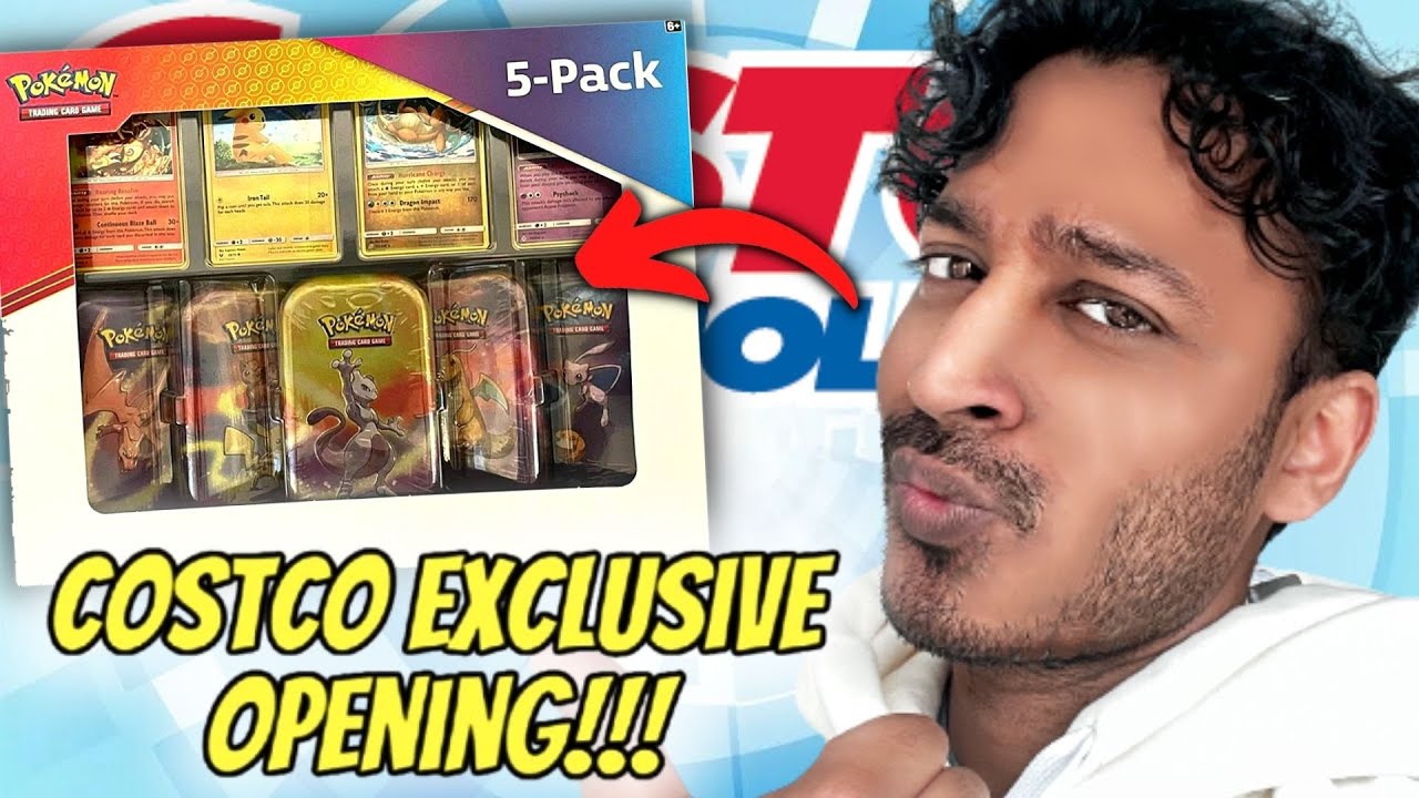 Costco EXCLUSIVE Pokemon Cards!! KANTO POWER MINI TINS OPENING!!