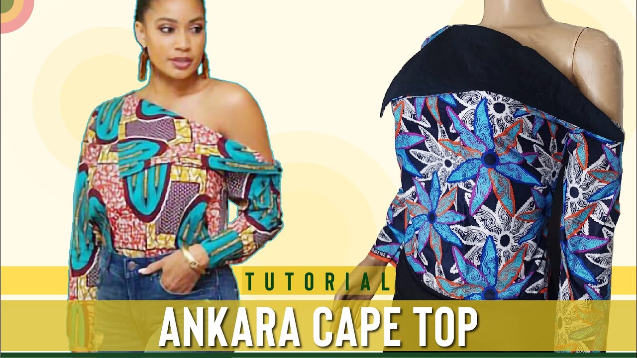 DROP SHOULDER CAPE TOP with LONG SLEEVES Tutorial
