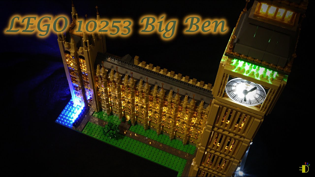 LEGO 10253 lighting install