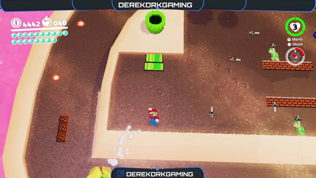 Super Mario Odyssey usando el Mando Pro de Nintendo 14-02-2026 Parte 8 [ESP - CASTELLANO]