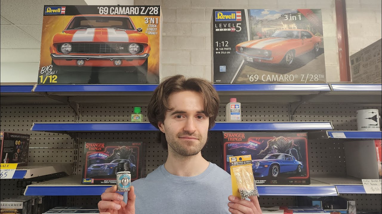 David Tests Model Paint with Mixing Balls