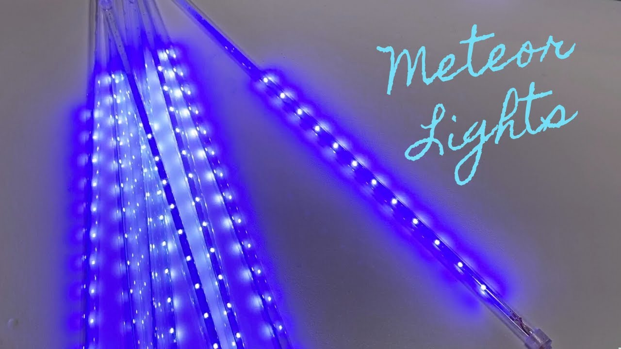 Raindrop LED Meteor Shower Rain Lights