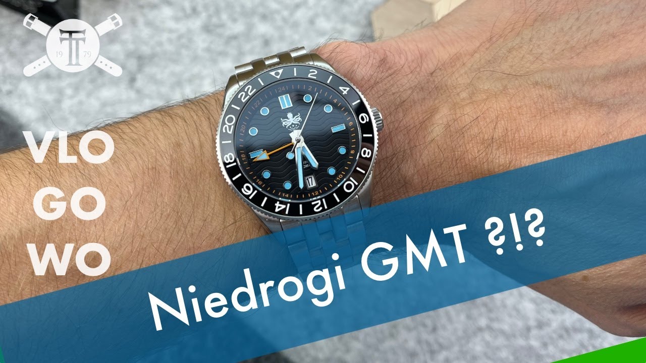 vlogowo - Dobre i tanie GMT? | unboxing Phoibos Wave GMT